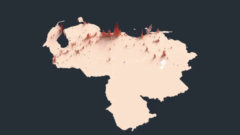 以十张地图和图表来解读委内瑞拉