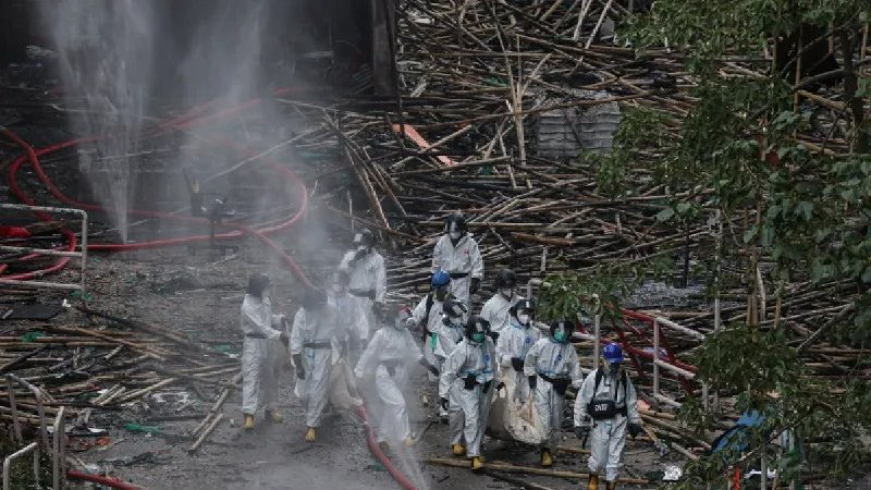 香港特首下令对造成151人死亡的火灾开展独立调查
