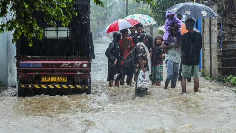 斯里兰卡暴雨引发洪水并已造成超过40人死亡