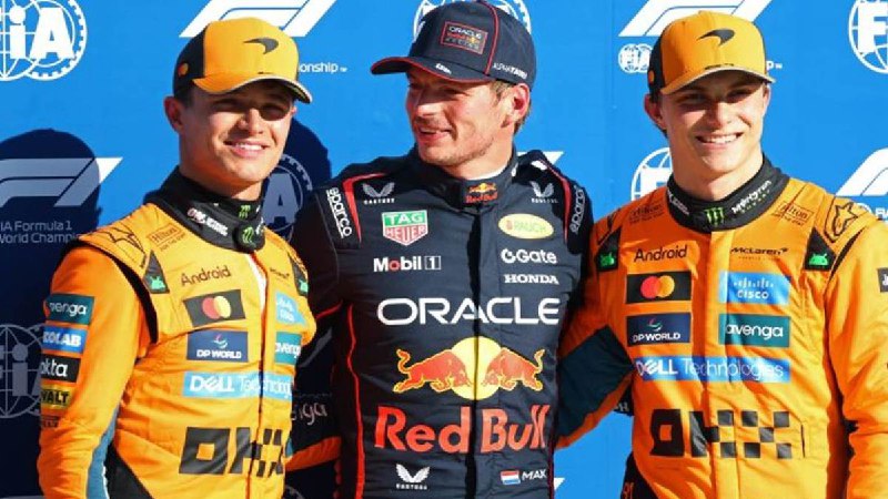 维斯塔潘、诺里斯、皮亚斯特里：F1将在阿布扎比上演三方冠军争夺战