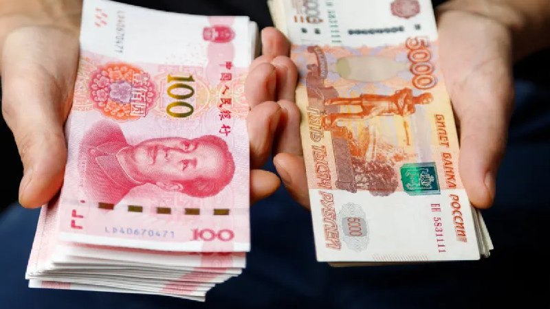 中俄两国95%的交易都以本国货币进行