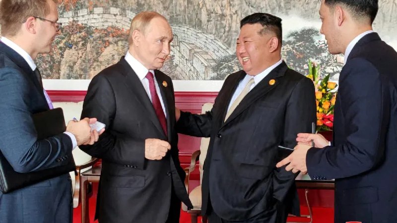 金正恩在新年贺词中告诉普京，朝俄因战争的“鲜血”而紧密相连