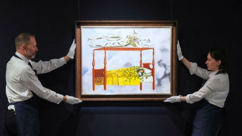弗里达·卡罗画作以5470万美元成交，打破女性艺术家作品拍卖纪录